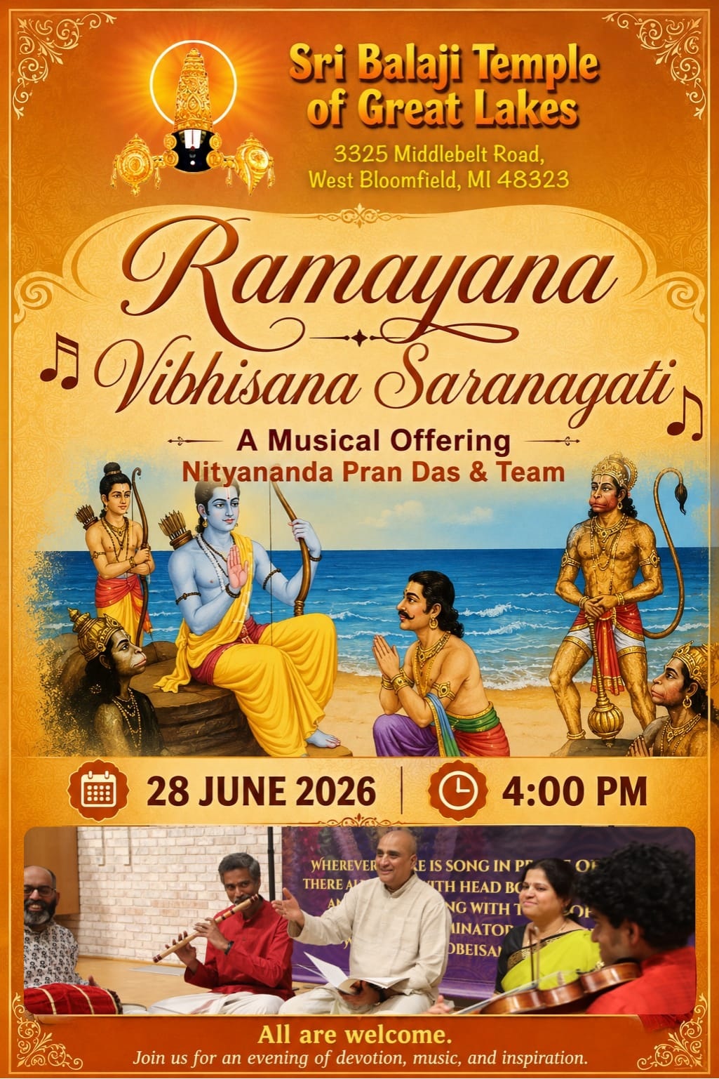 Vibshena Sarangathi Musical Offering