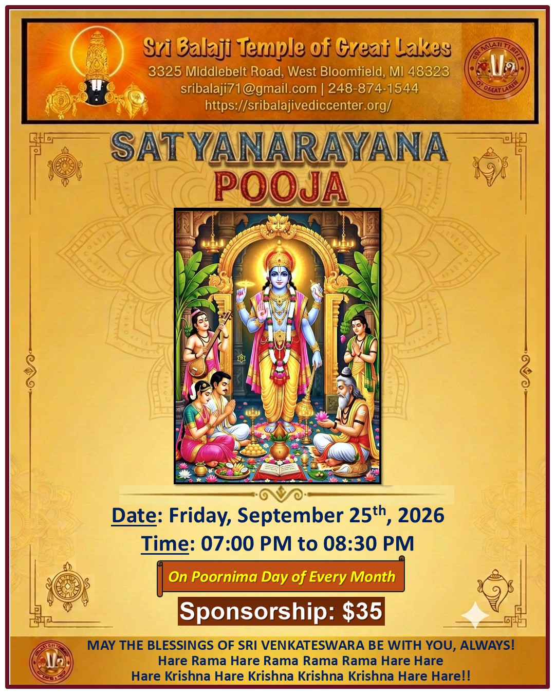Satyanarayana Pooja
