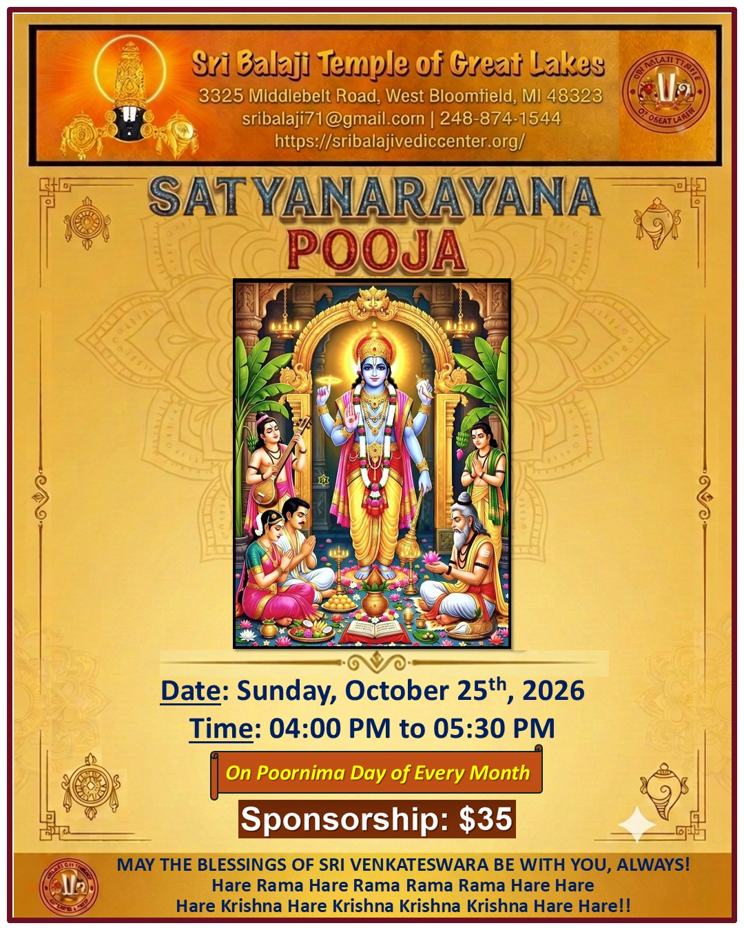 Satyanarayana Pooja
