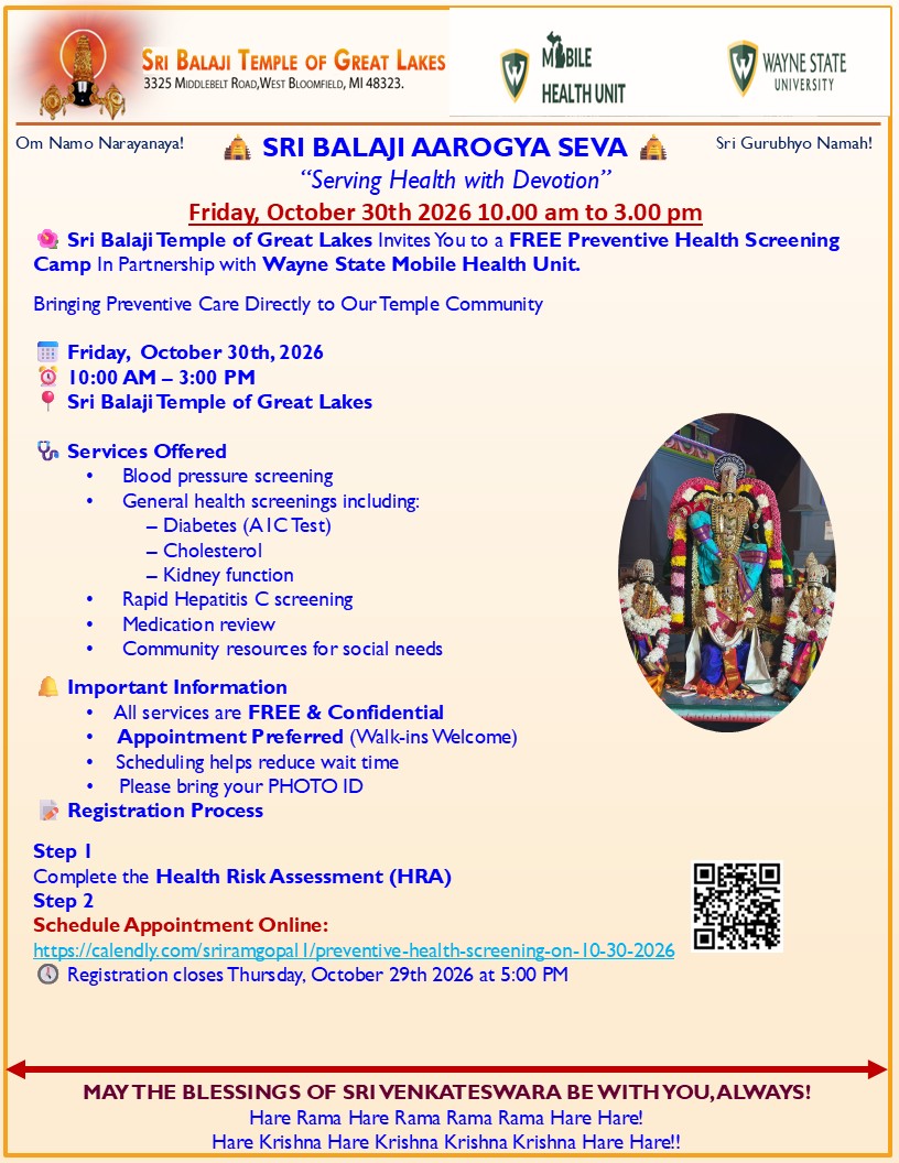 FREE Preventive Health Screening Camp