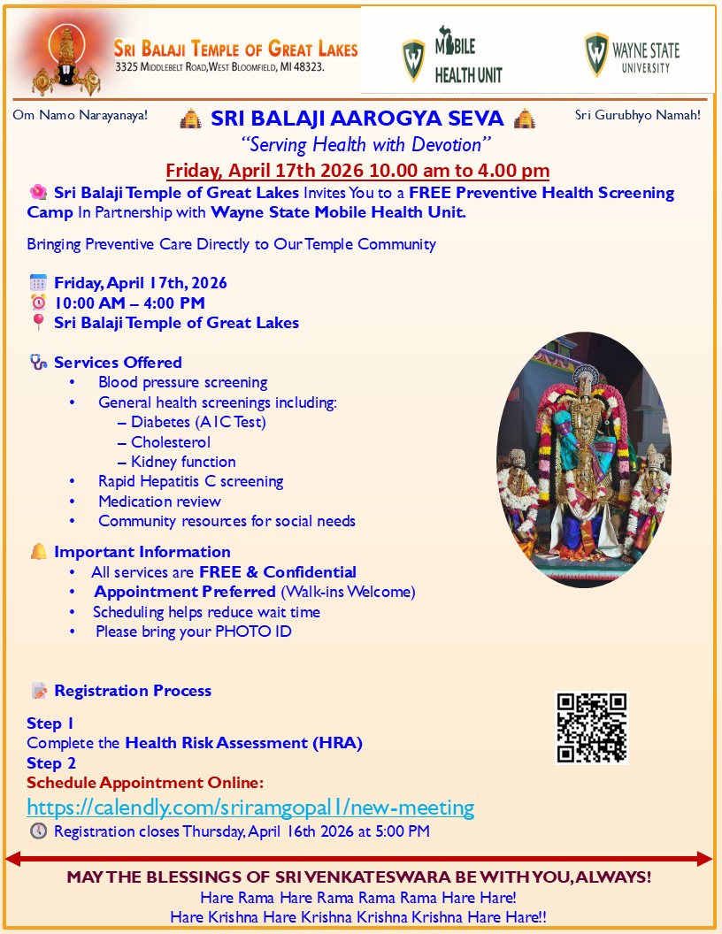 FREE Preventive Health Screening Camp